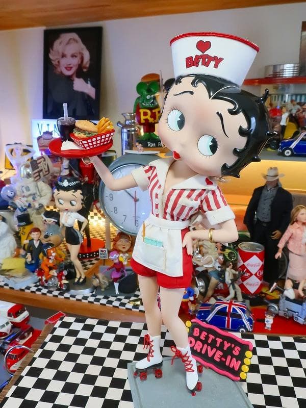 絶版★ベティちゃん Betty Boop アメリカンダイナー ウェートレス