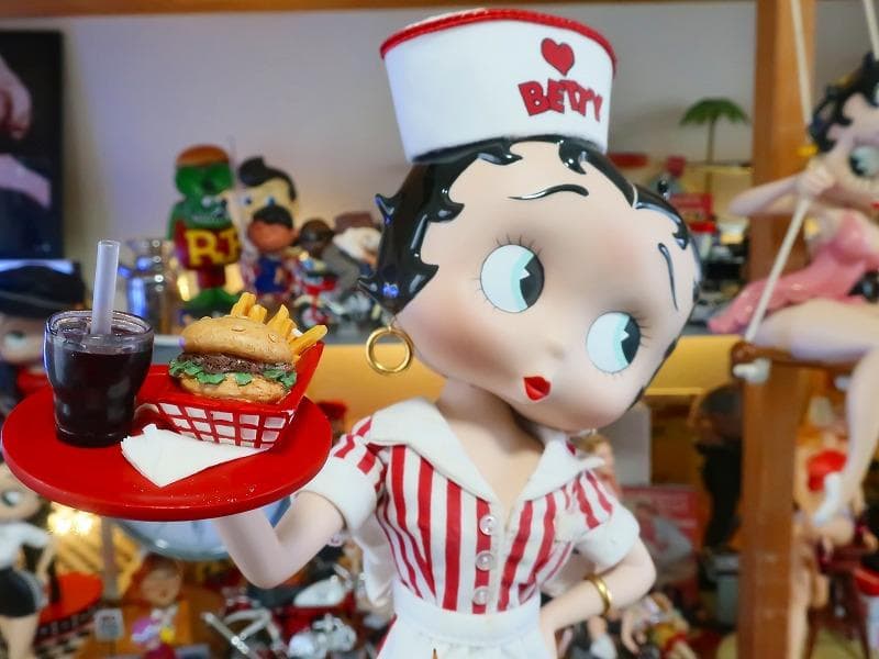絶版★ベティちゃん Betty Boop アメリカンダイナー ウェートレス