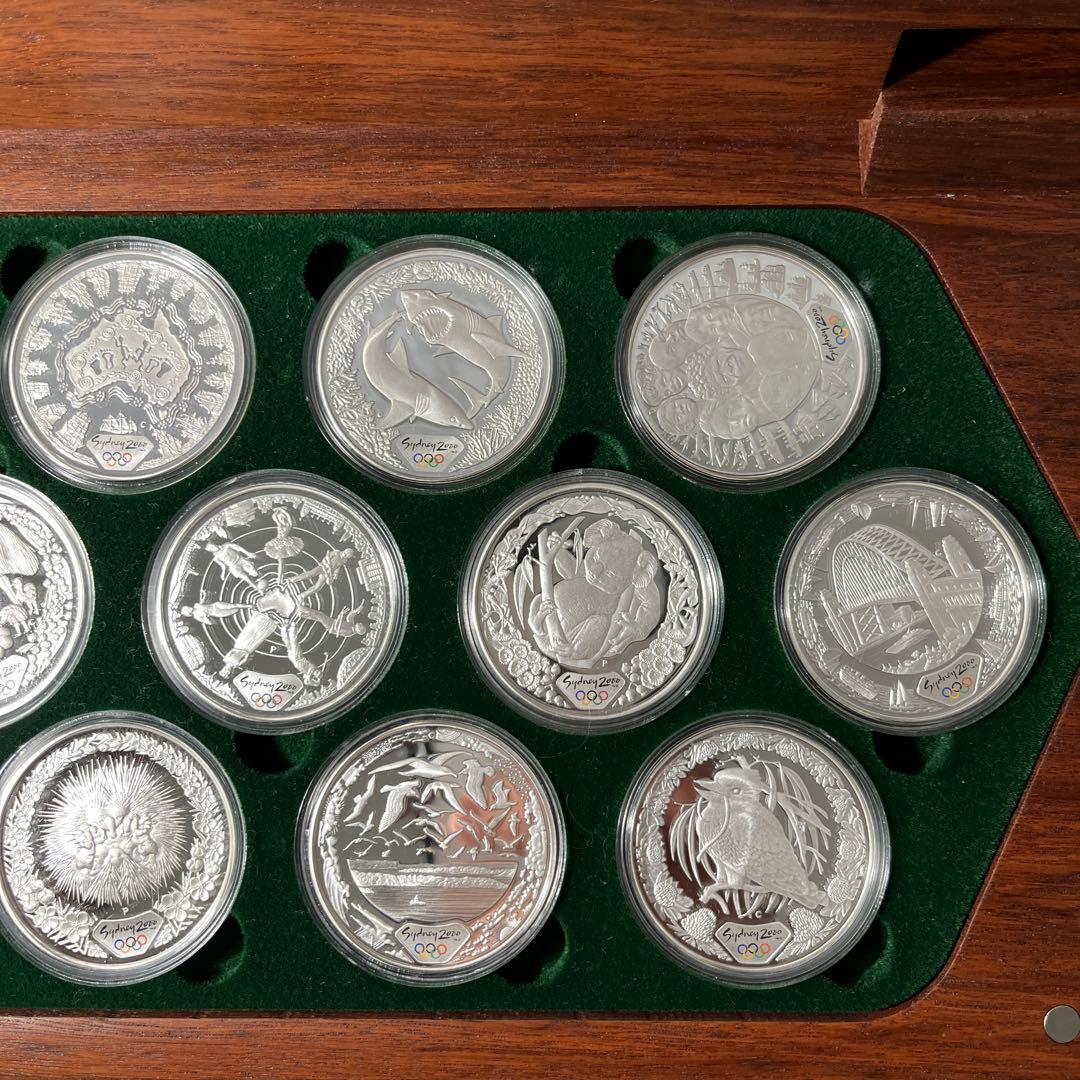 シドニー2000オリンピック銀貨コレクション