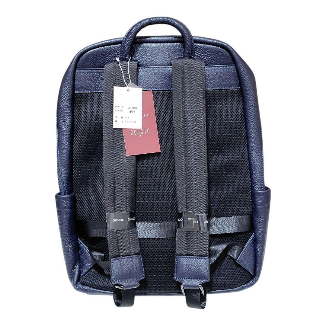 GUSCIO ITALY ビジネスリュック 18112　本革　タグ付き