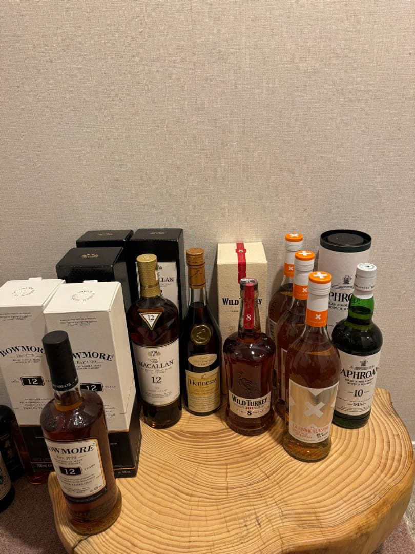 ヘネシー、マッカラン他