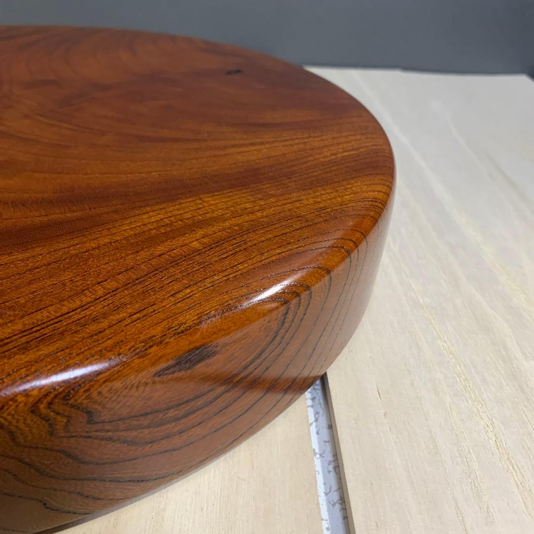 人間国宝　川北良造　丸盆