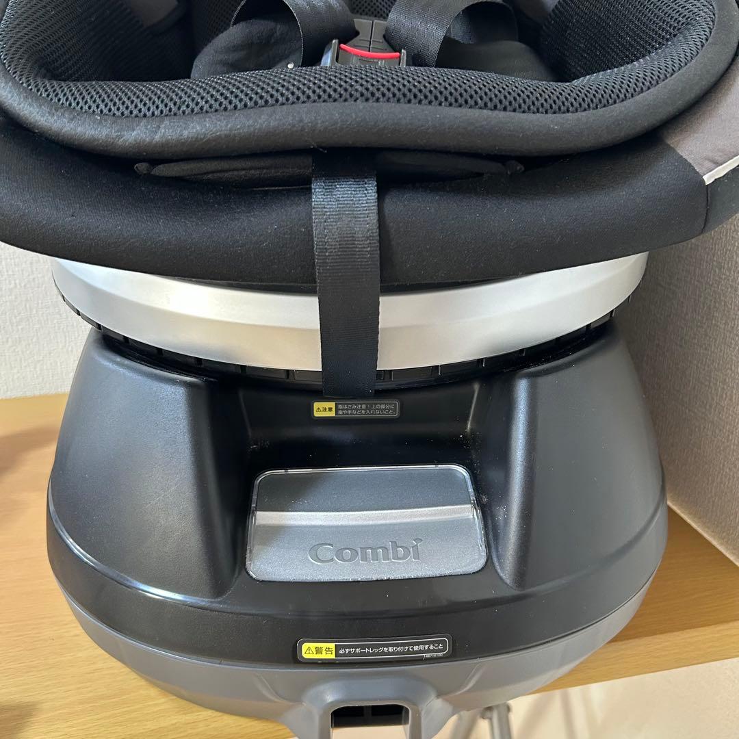 コンビ クルムーヴスマート エッグショックJG-600ブラック チャイルドシート