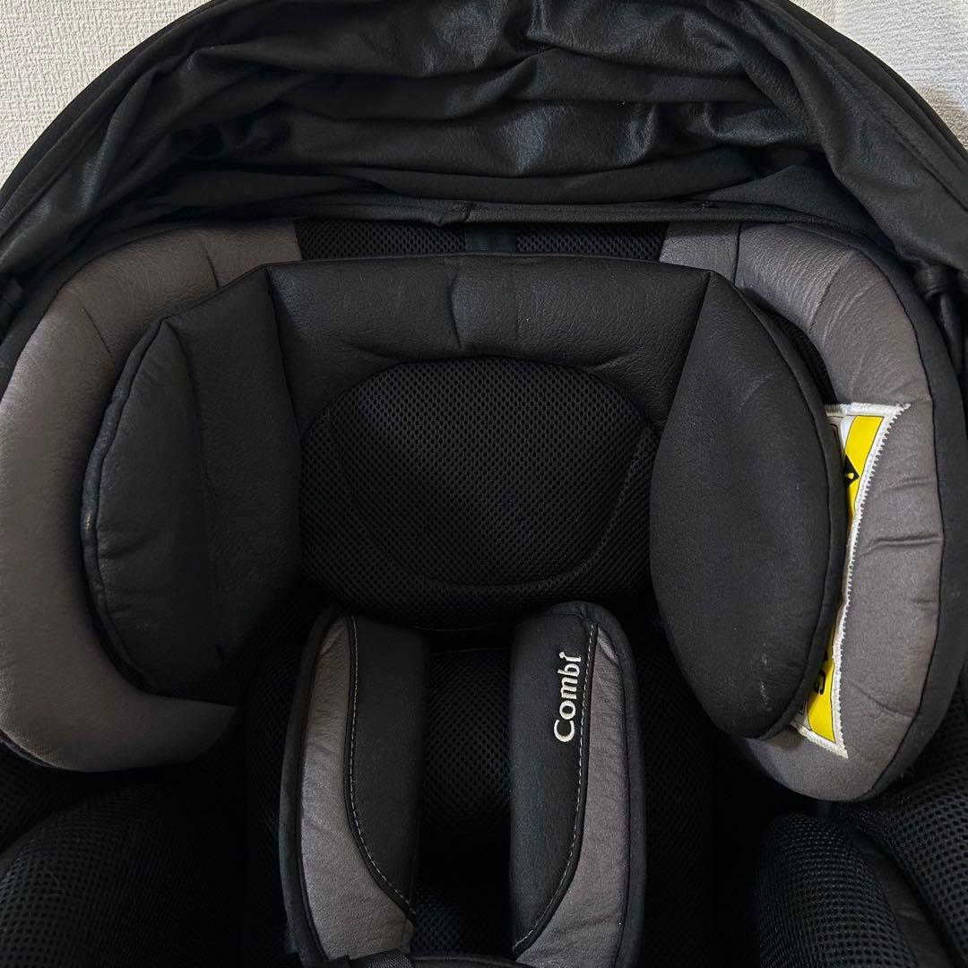 コンビ クルムーヴスマート エッグショックJG-600ブラック チャイルドシート