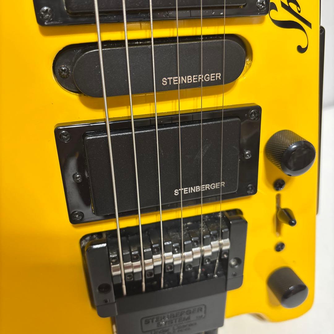 Spirit エレキギター イエロー