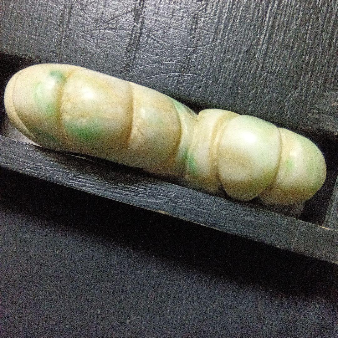 極上翡翠 　大型環状勾玉　秀麗勾玉　護符勾玉　歴史史料　極彩極上翡翠勾玉