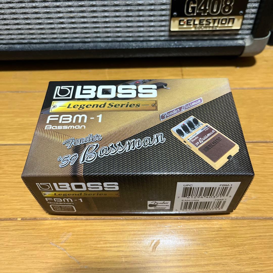 BOSS Fender '59 Bassman エフェクター 箱あり　FBM-1