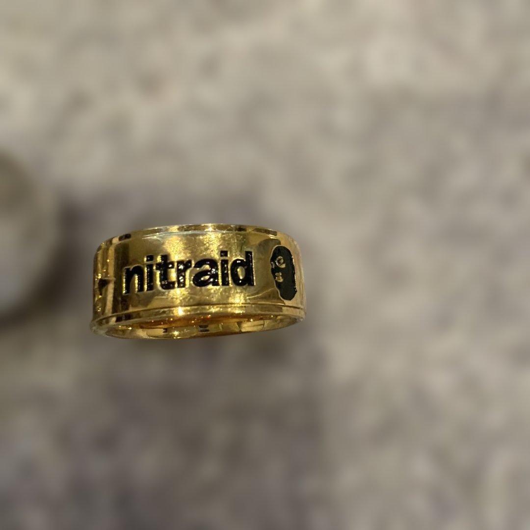 nitraid ゴールドリング　シルバーリングセット