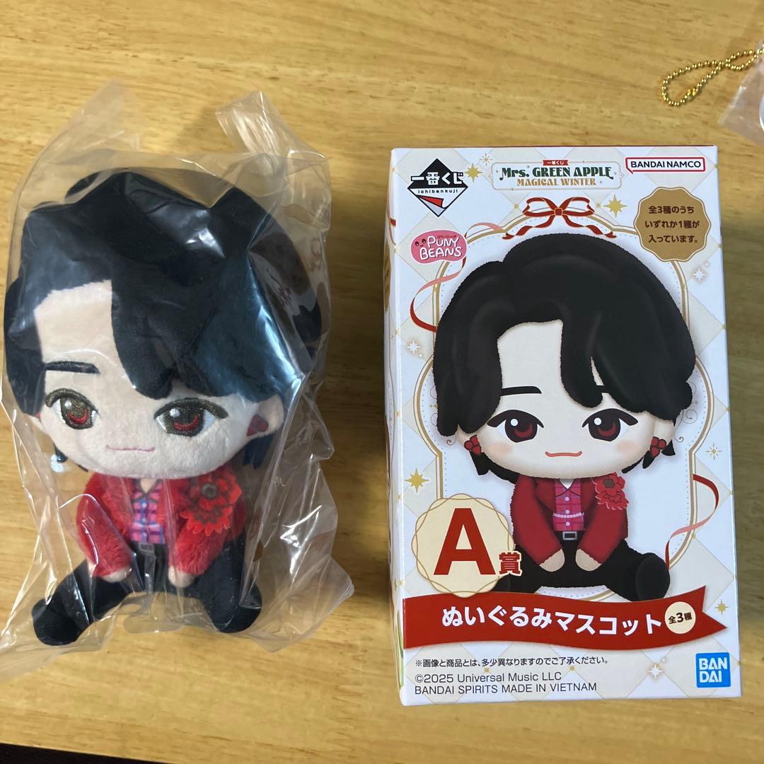 ミセス1番くじ　A賞E賞F賞もっくん　3点セット