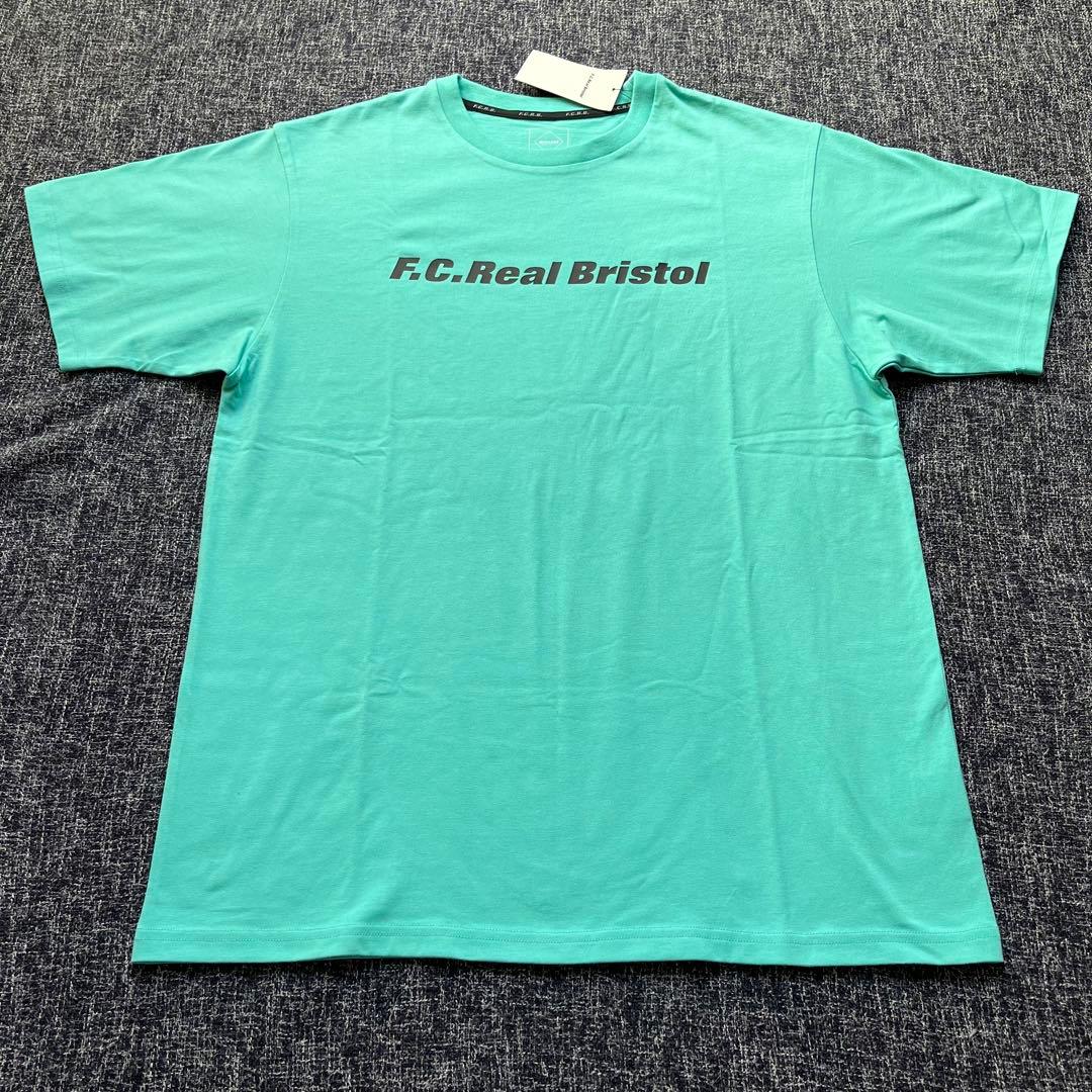 [XL]新品未使用タグ付きF.C.Real Bristol ターコイズ Tシャツ