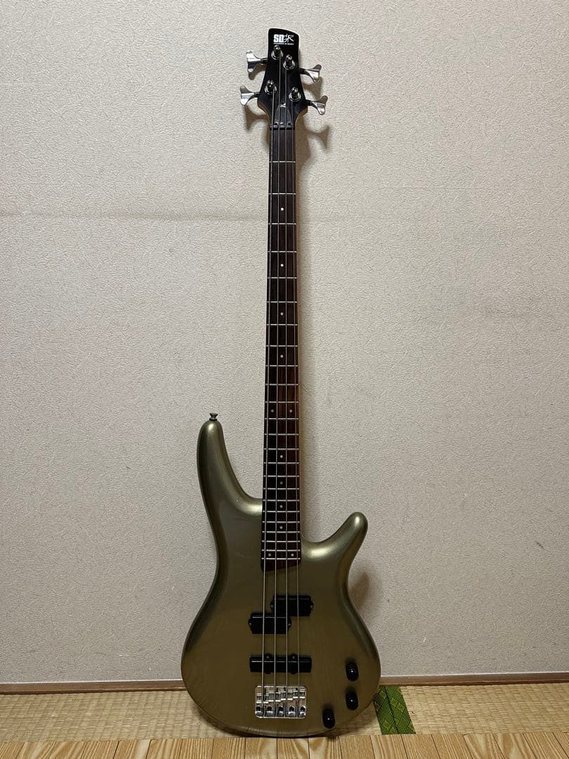 Ibanez SRGR 4弦エレキベース オリーブグリーン