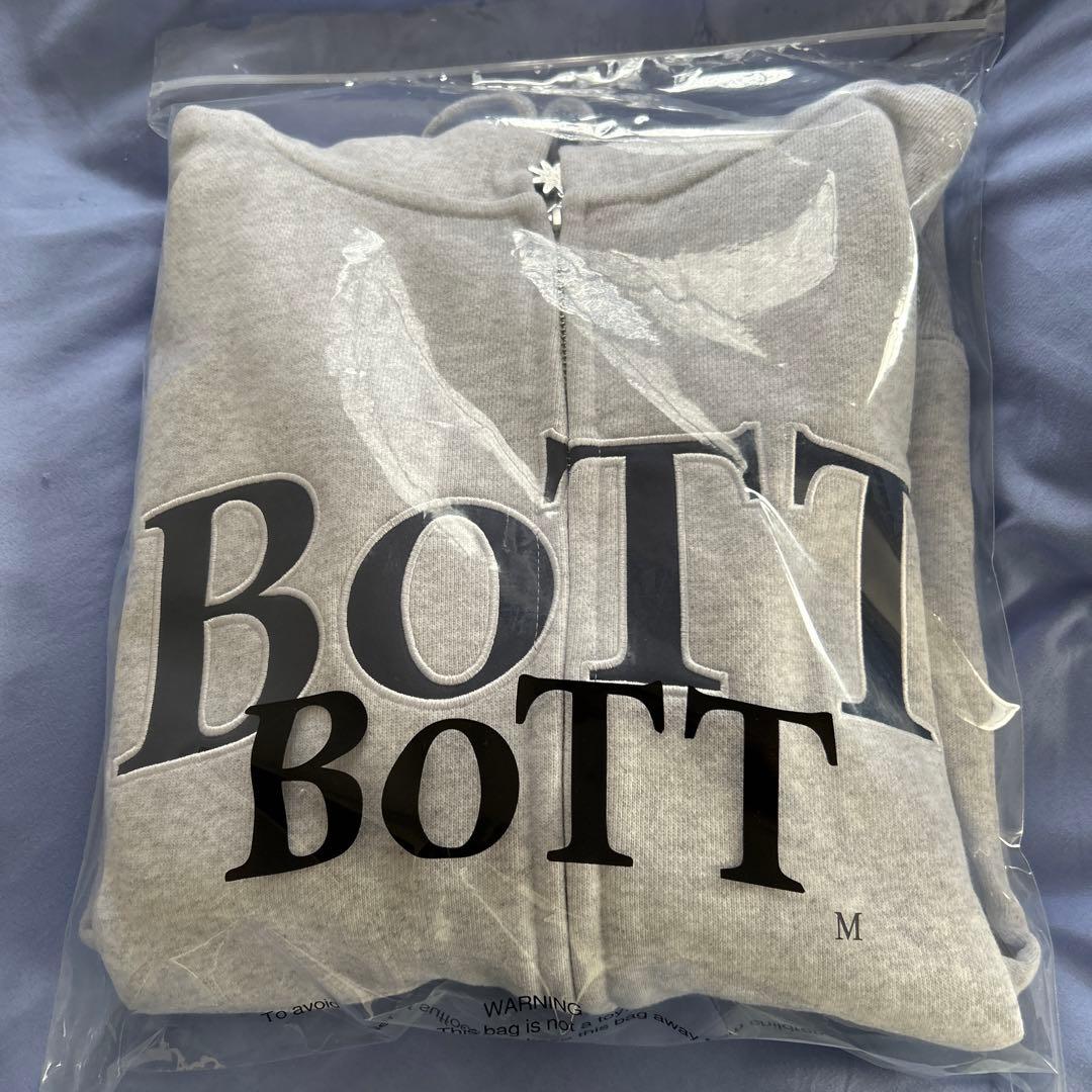 BoTT OG Logo Zip Hoodie グレー ash