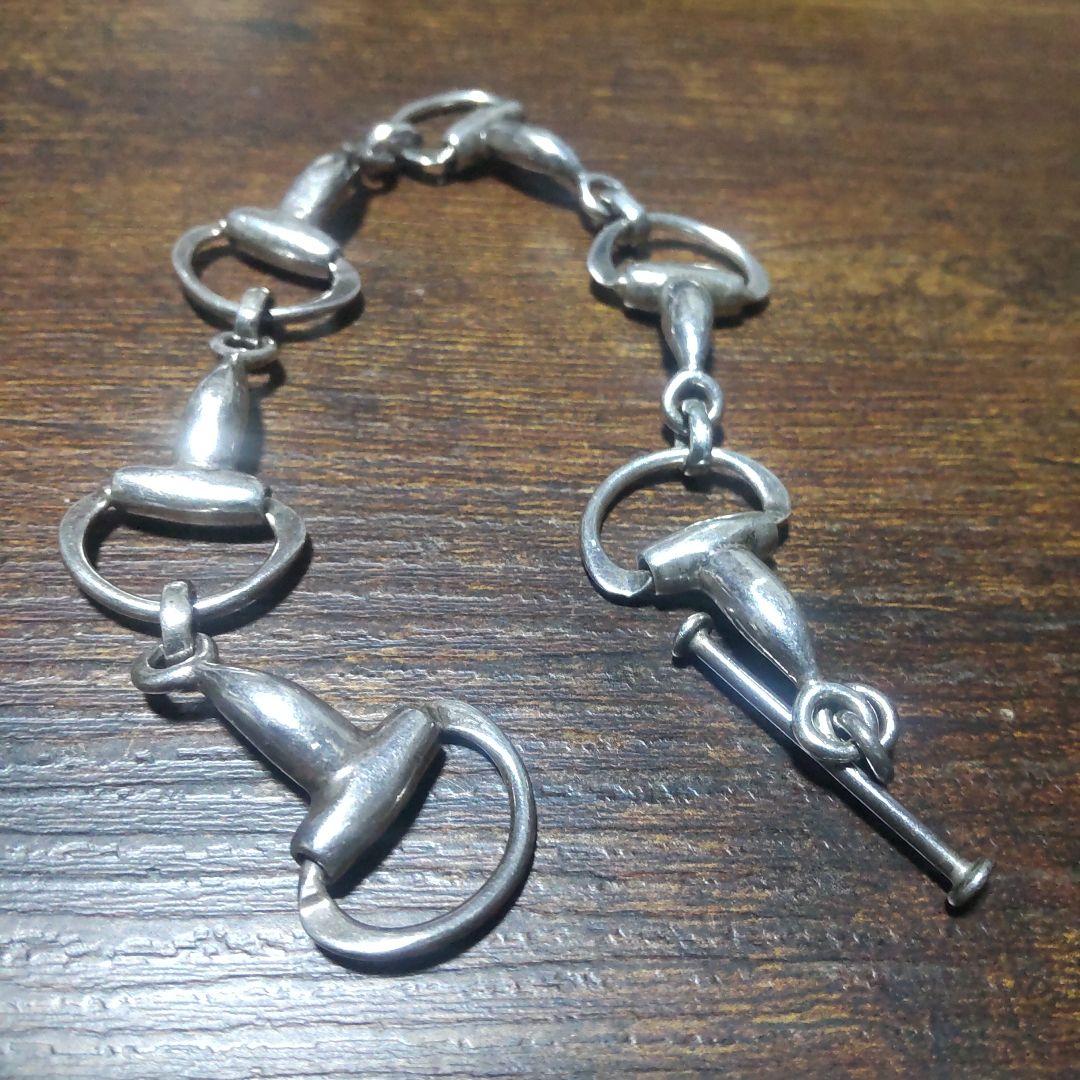 ブレスレットシルバー925　ヴィンテージ　メキシカンジュエリー好きにも