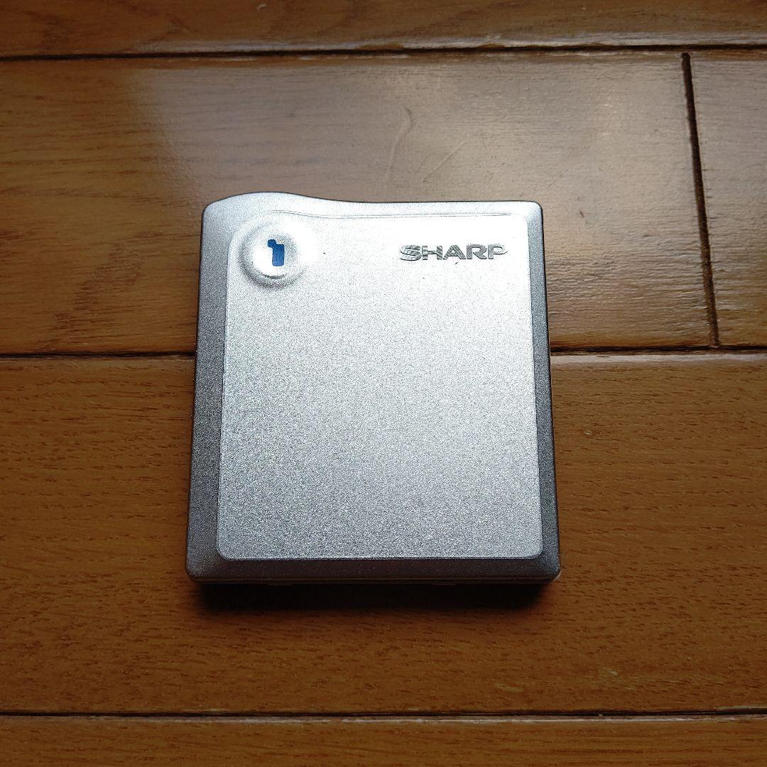 SHARP 1bitポータブルMDプレーヤー MD-DS33-S