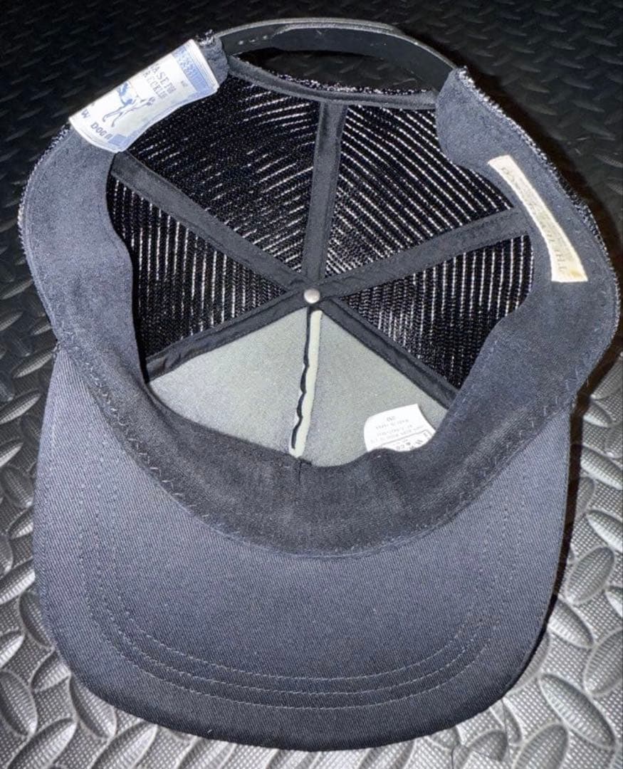 帽子 DUGANDCO. COTTON MESH CAP - BLACK