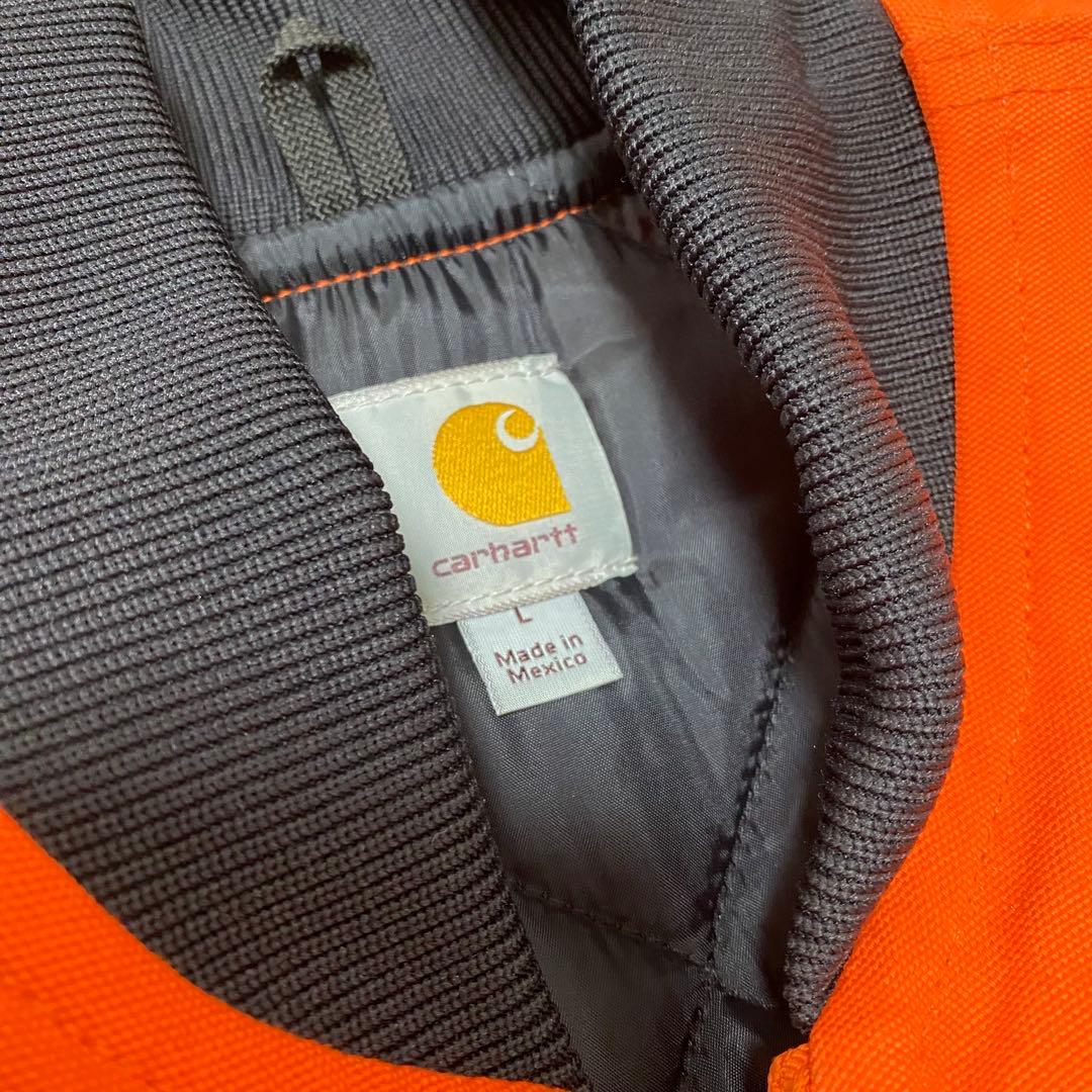 Carhartt カーハート ダックベスト オレンジ　Lサイズ メキシコ製