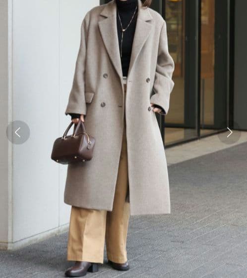 2024AW MANTECO WOOLEN テーラーコート 36