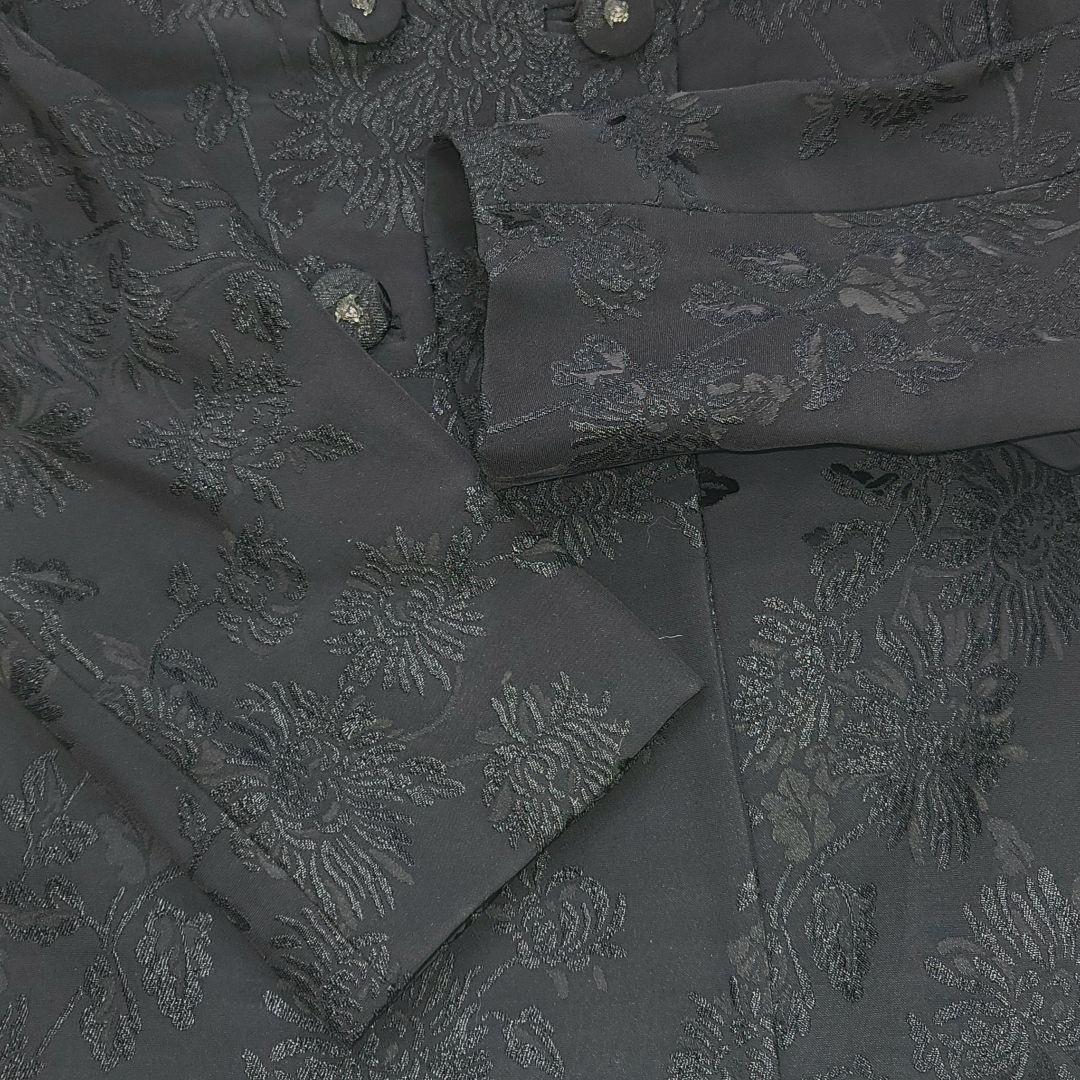 極美品✨ヴェルサーチ メデューサ アジアン ジャガード フラワー スーツ ダブル