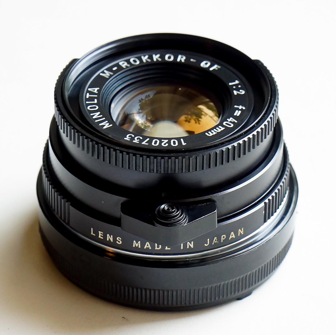 ライツミノルタCL＋ M-ROKKOR-QF 40mm F2＋90mm F4