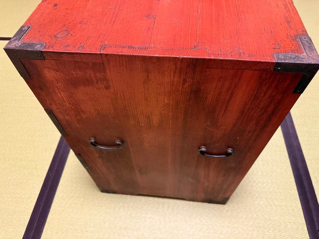 m*n様 アンティーク　スギ　高山箪笥　タンス　和タンス　ローチェスト　上段