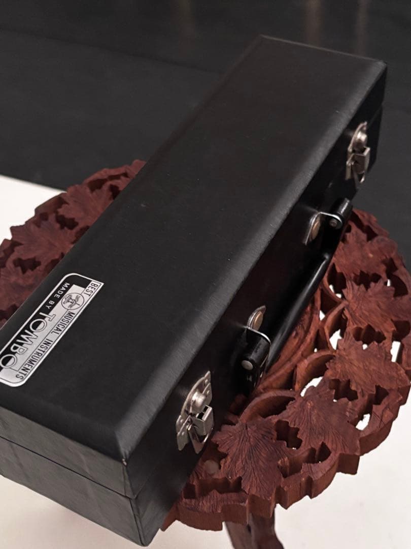 ほぼ新品　ローズウッド トンボ オクターブ・バス ハーモニカ