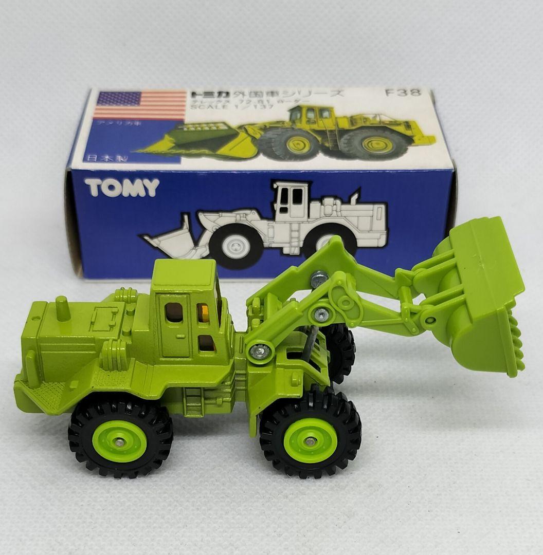 《青箱トミカ38-3-1》テレックス72-81ローダー【レア中期移行品番】超美品