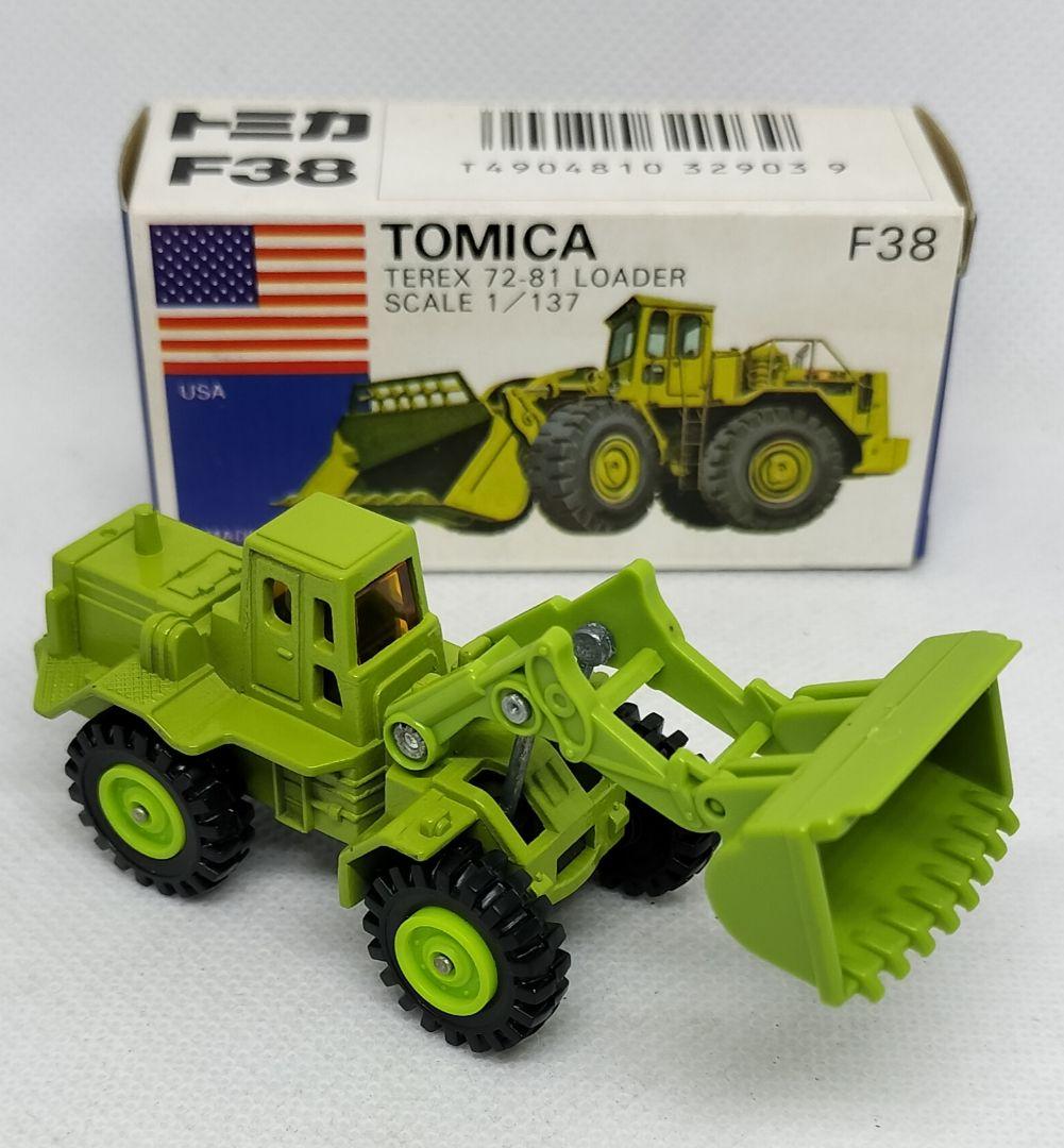 《青箱トミカ38-3-1》テレックス72-81ローダー【レア中期移行品番】超美品