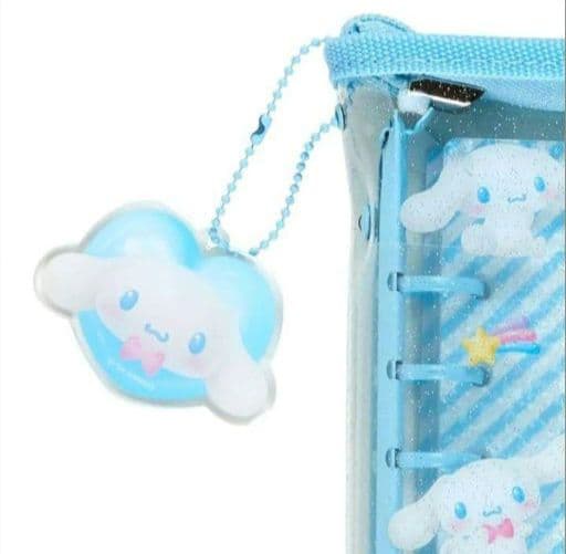 【レア・完売品】新品　シナモン　クリアバインダー　クリアでぷっくり3D　サンリオ