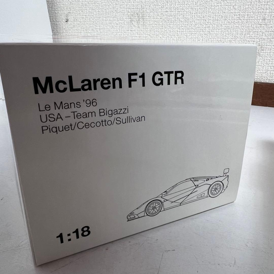 希少　特注品　1/18 マクラーレン F1 GTR ミニチャンプス ルマン