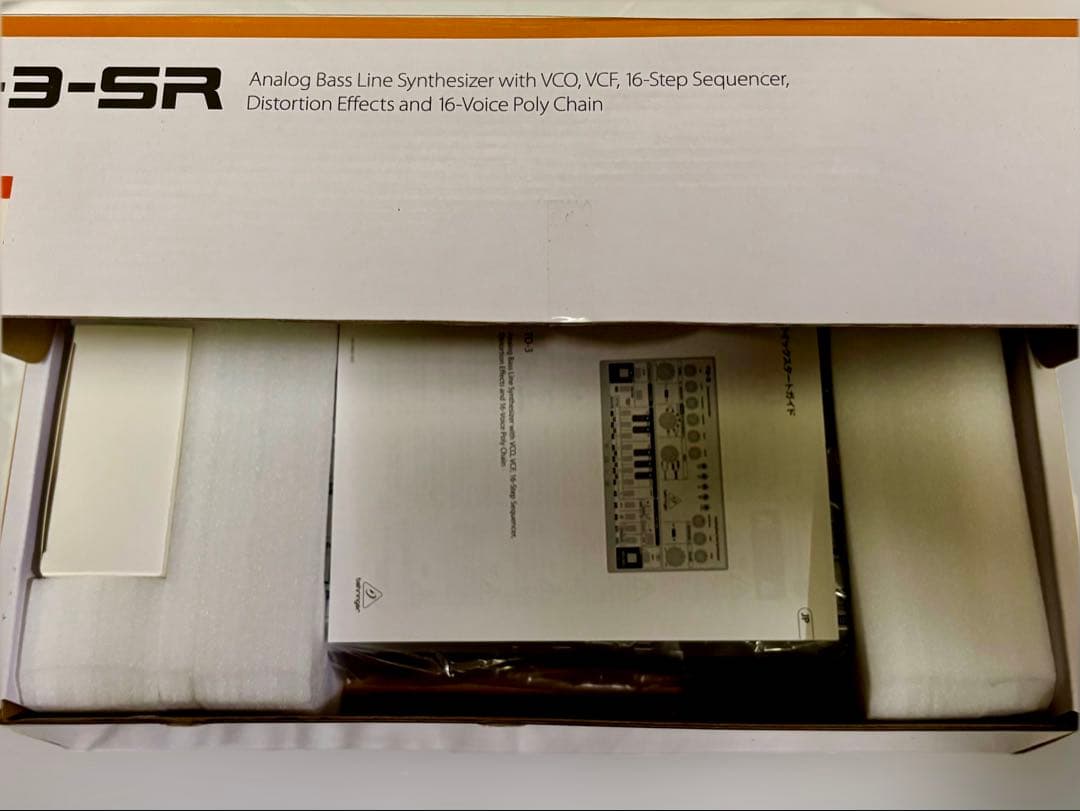 【極美品】Behringer TD-3 アナログ ベースライン シンセサイザー