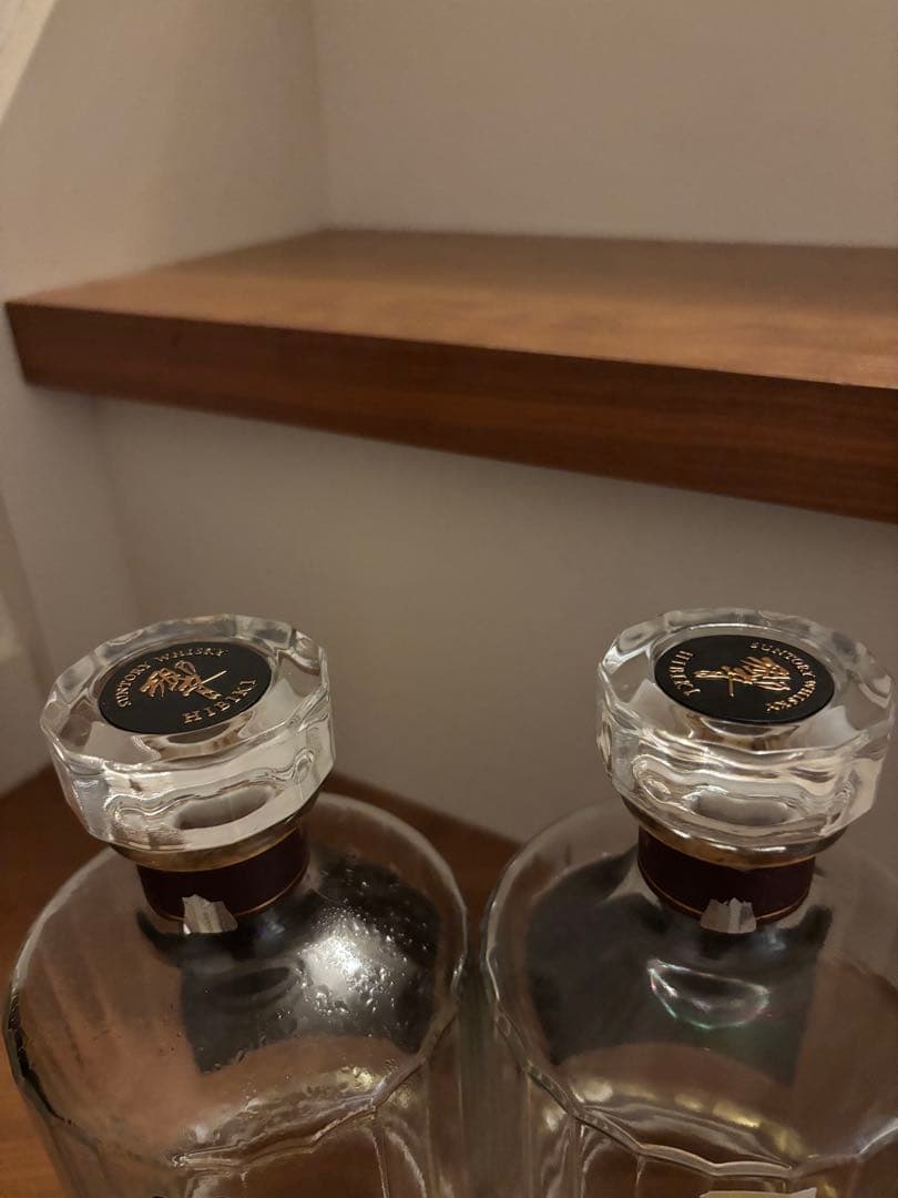 響21年空瓶2本 箱3枚