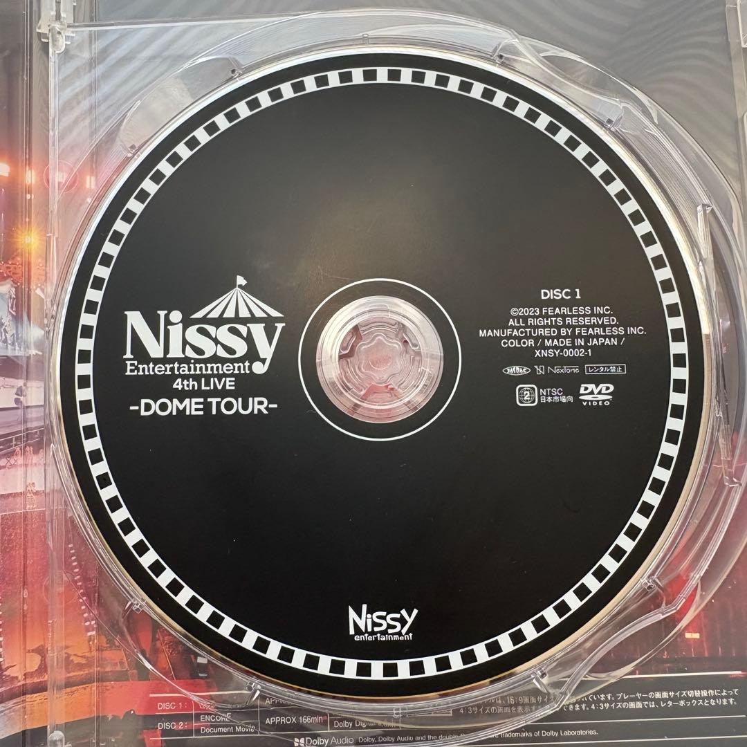 ミュージック Nissy Entertainment 4th LIVE DOME TOUR