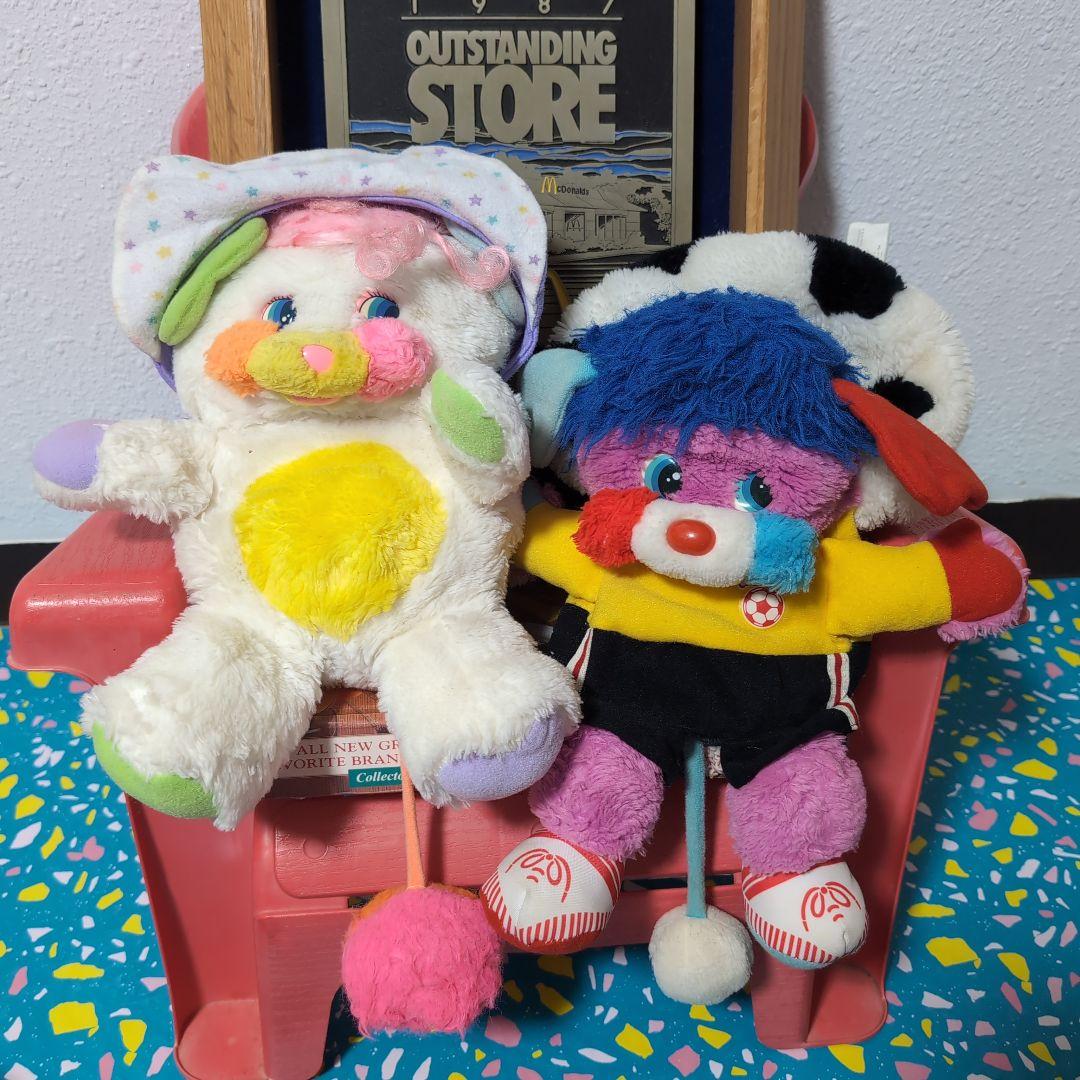 【US直輸入品】1986年 ポップルズ Popples ヴィンテージぬいぐるみ