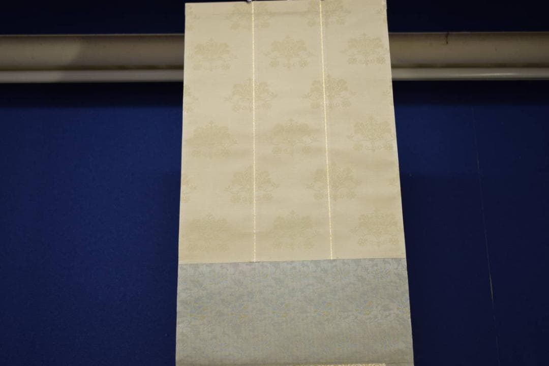 真作/近藤杉石/雁画賛/小林一茶句/桐共箱付/布袋屋掛軸HI-157