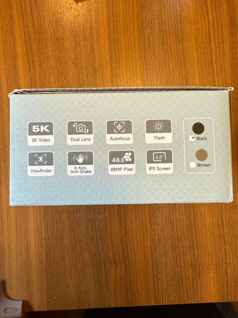 5Kレトロカメラ 680g 16倍ズーム