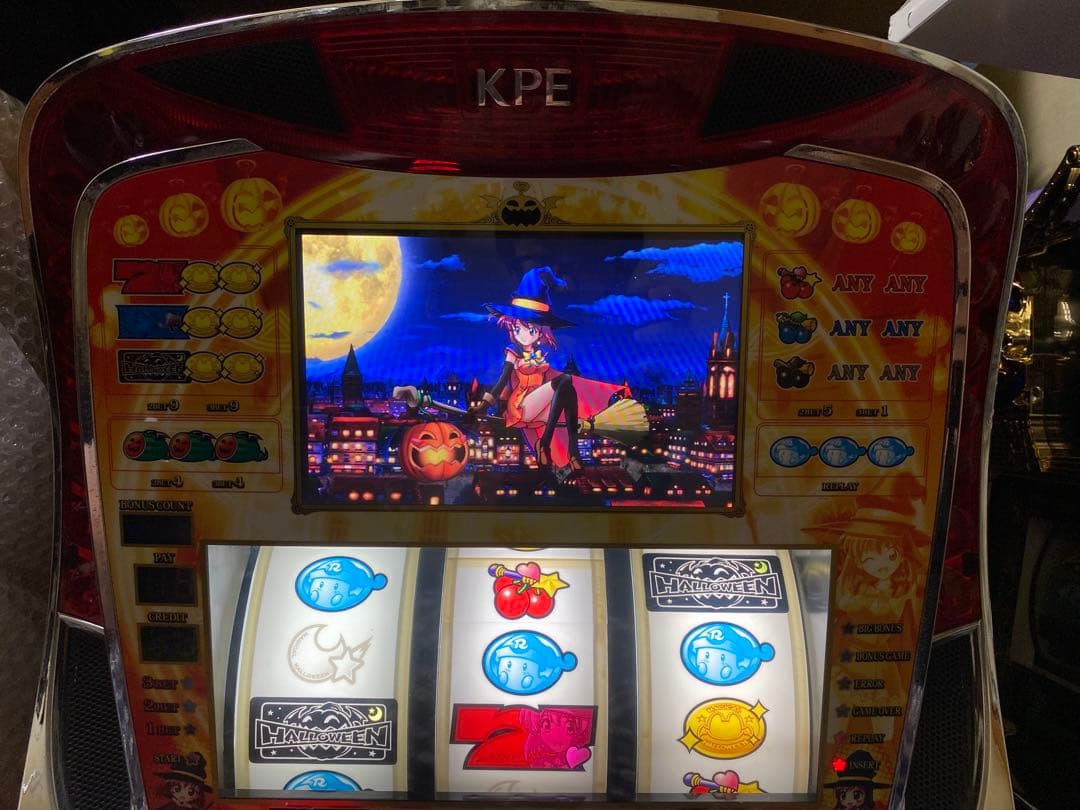 パチスロ実機　マジカルハロウィン 不要機 関西圏でしたら車でお運び致します