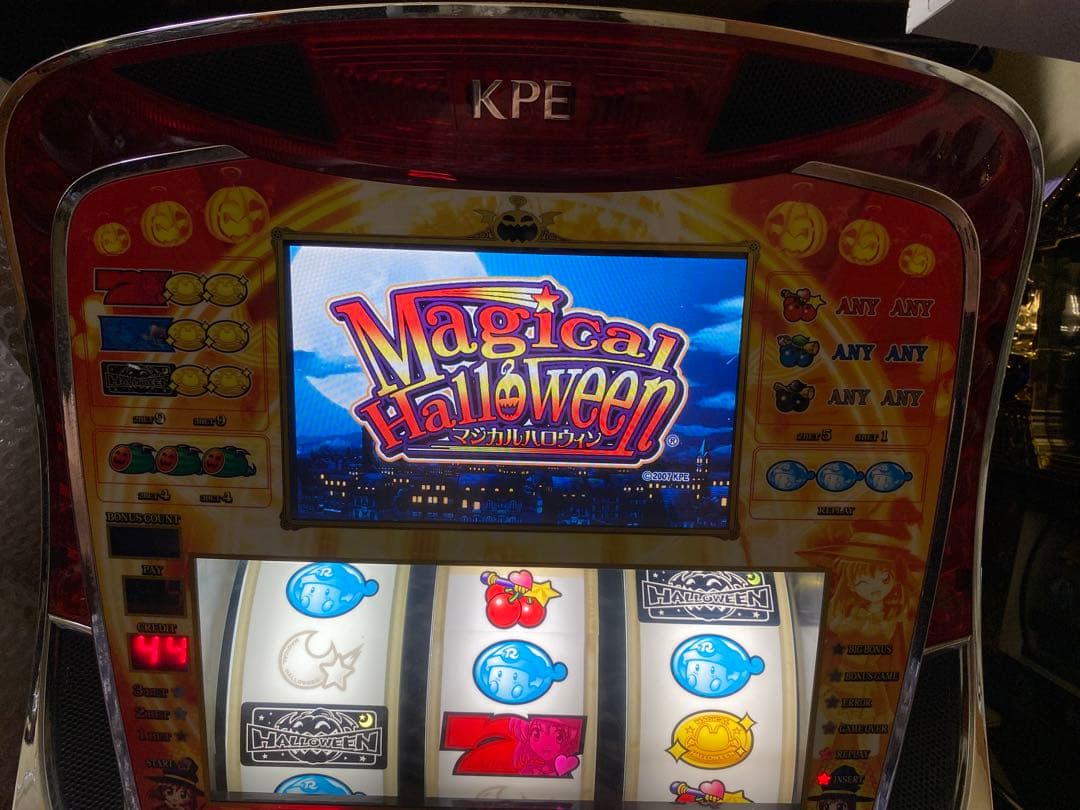 パチスロ実機　マジカルハロウィン 不要機 関西圏でしたら車でお運び致します