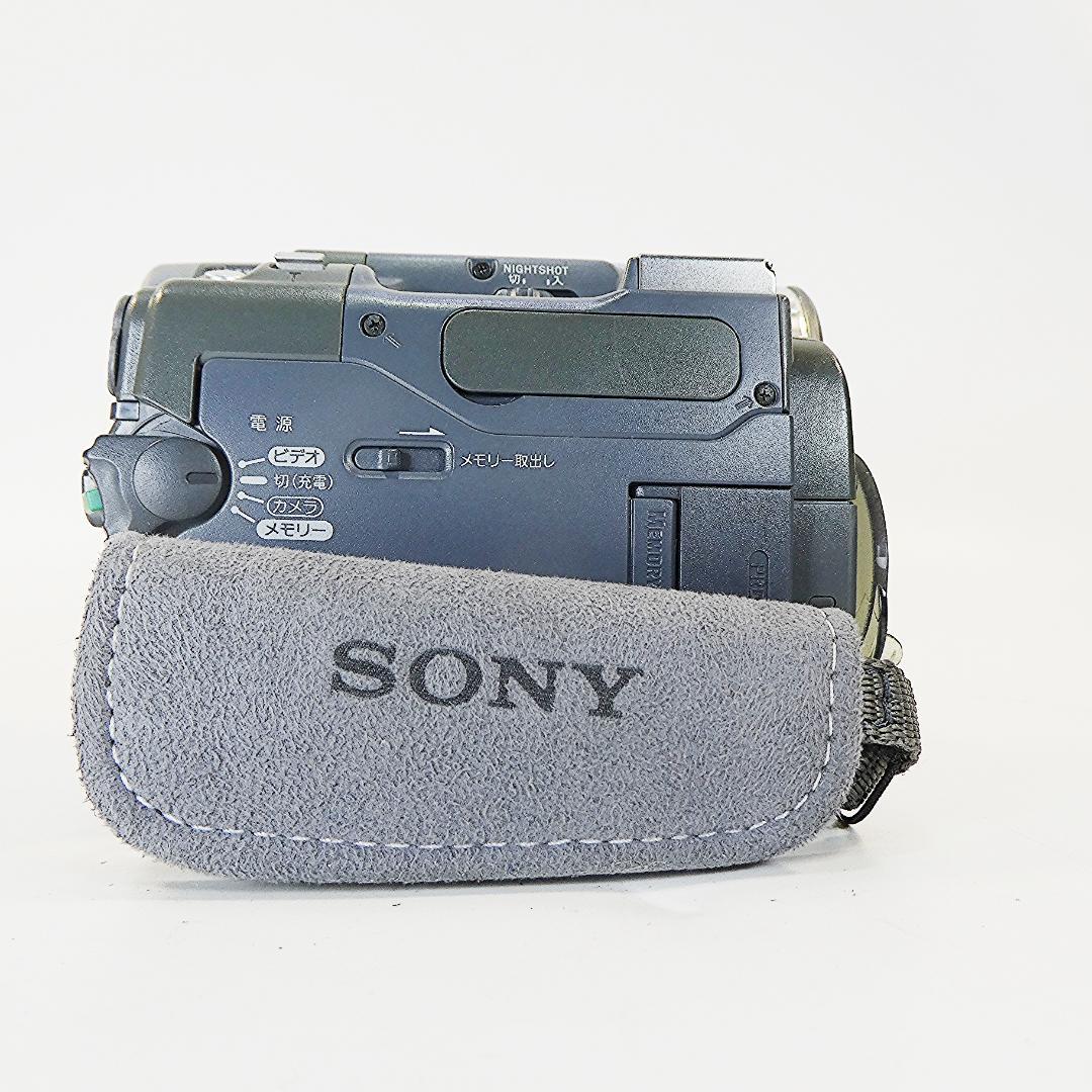 動作品 ソニーDCR-TYV22 MiniDV ビデオカメラ DVDダビングに