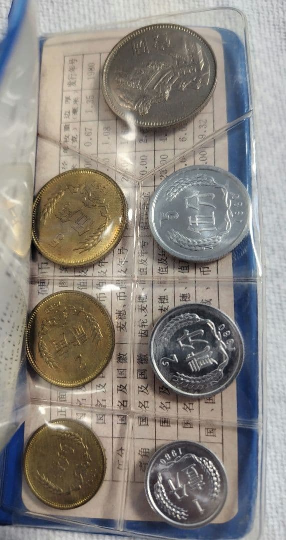 中国人民銀行 1980年セット