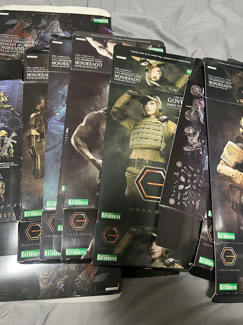 【引退】ヘキサギア１２体セット／オマケ付