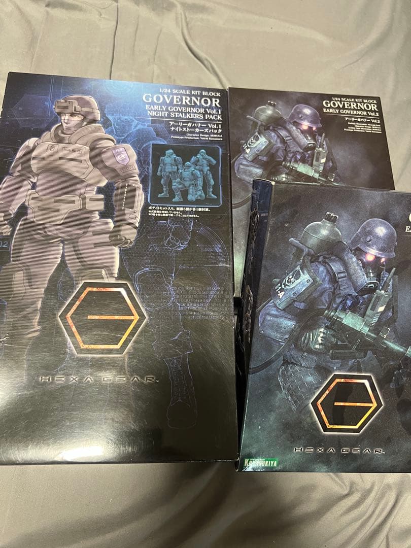 【引退】ヘキサギア１２体セット／オマケ付