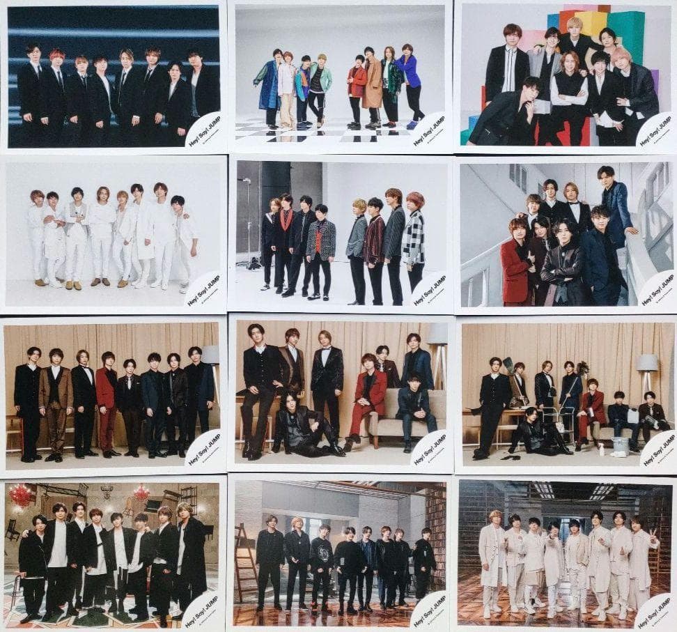 Hey!Say!Jump 公式写真 集合 ④ デビュー～2023 海外 ライブ