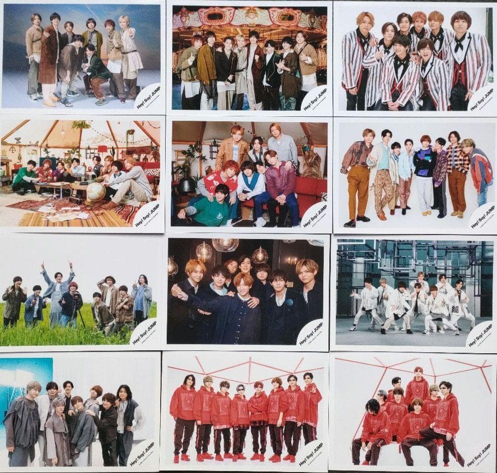 Hey!Say!Jump 公式写真 集合 ④ デビュー～2023 海外 ライブ