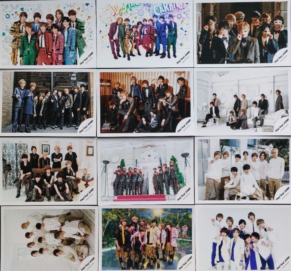 Hey!Say!Jump 公式写真 集合 ④ デビュー～2023 海外 ライブ