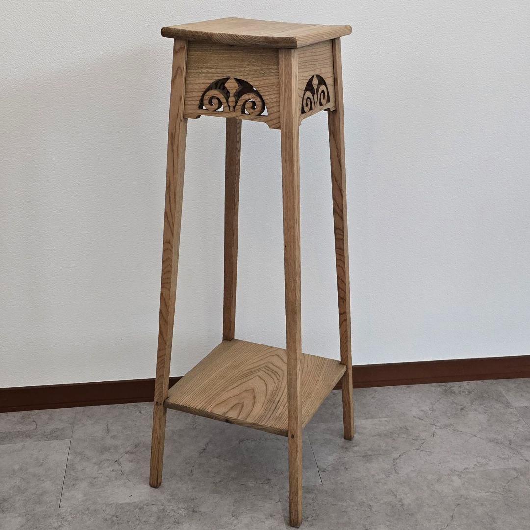 アンティーク 花台 ディスプレイ棚