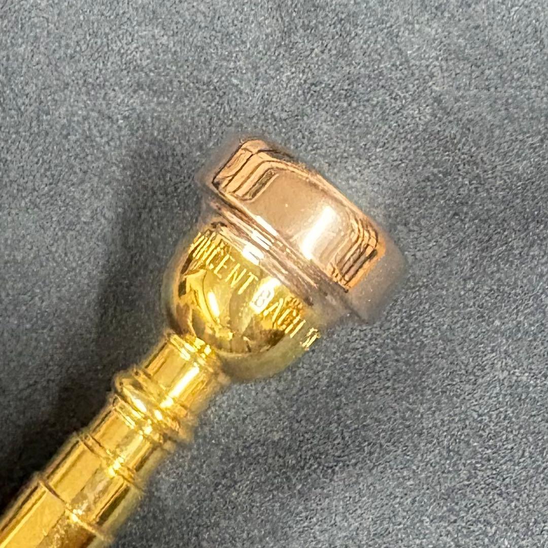 トランペットマウスピース　バック　5C ゴールド　　ピンクゴールド