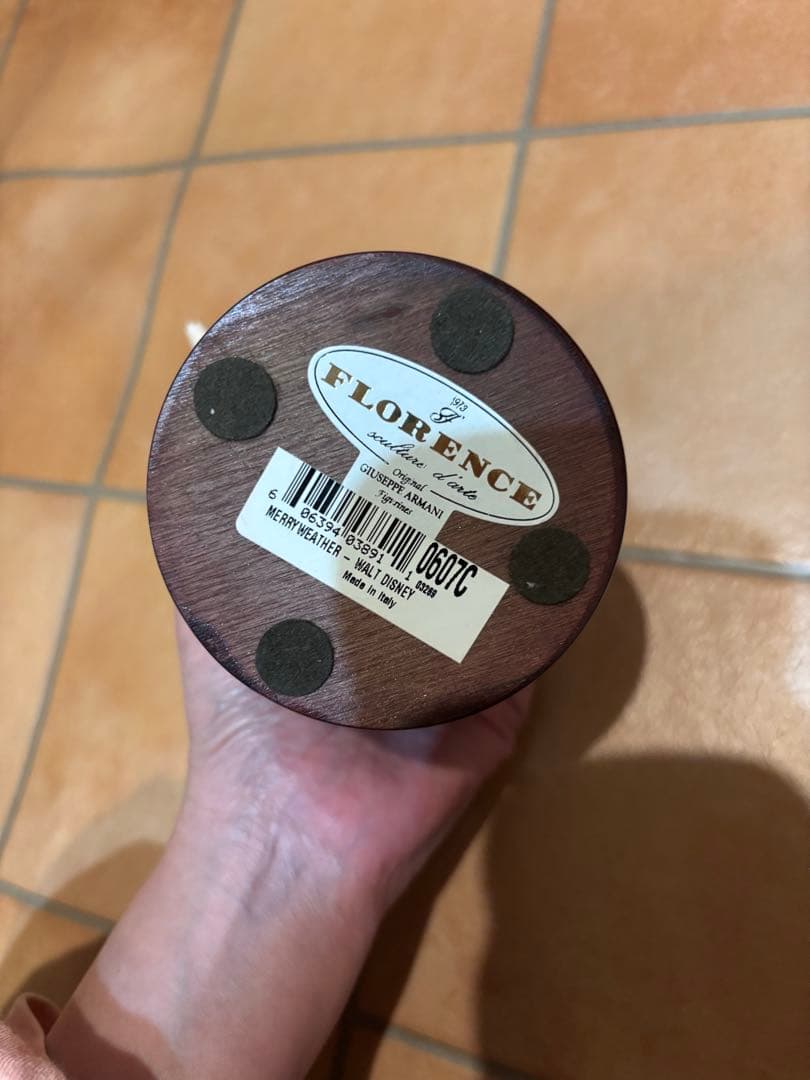 アンティーク　置物陶器　眠れぬ森の美女　メリーウェザー