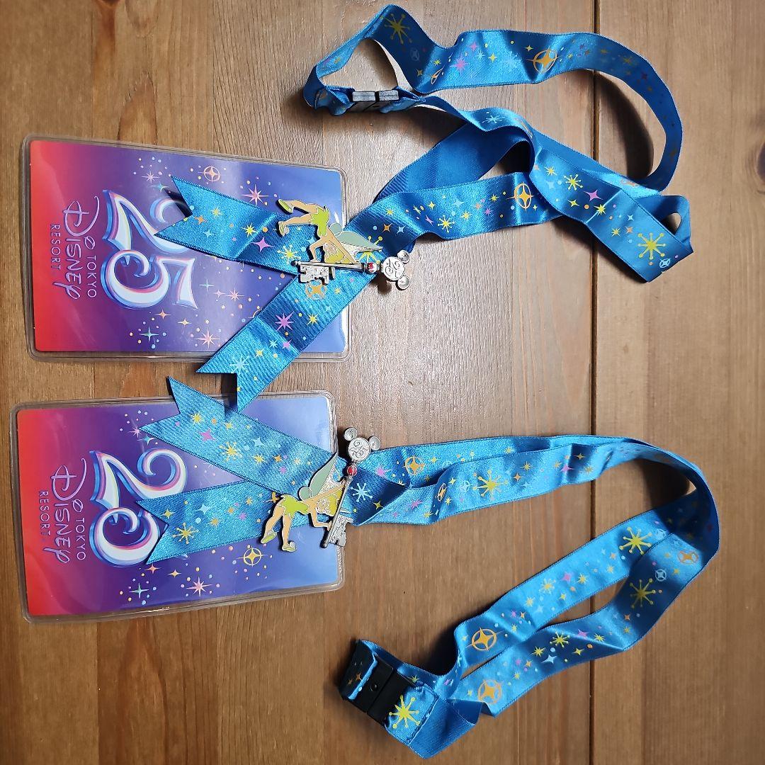 東京ディズニーリゾート25周年 チケットホルダー&使用済みチケット