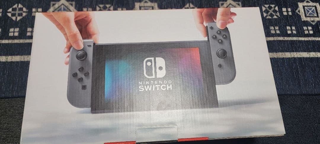 ジャンク品 Nintendo Switch 本体 青/灰 Joy-Con付き
