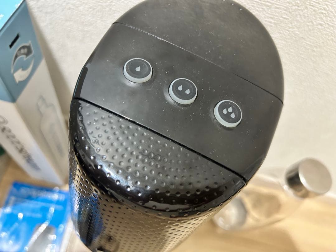 sodastream Sourcepower 自動炭酸水メーカー 黒